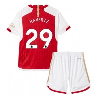 Fotbalové Dres Arsenal Kai Havertz #29 Dětské Domácí 2023-24 Krátký Rukáv (+ trenýrky)